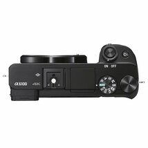 ソニー SONY α6100 ILCE-6100 レンズキット ブラック ミラーレス カメラ レンズ 中古_画像3