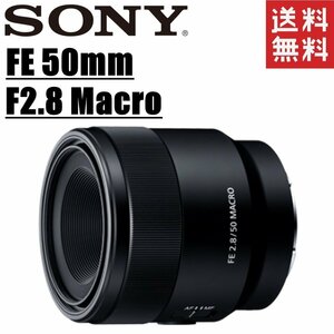 ソニー SONY FE 50mm F2.8 Macro SEL50M28 マクロレンズ Eマウント フルサイズ ミラーレス レンズ カメラ 中古