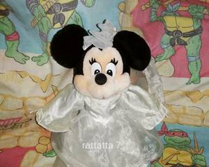 ☆TDL☆Disney☆Minnie Mouse☆Wedding dress☆ミニーマウス☆ウエディングドレス☆花嫁☆ぬいぐるみ☆人形☆東京ディズニーランド