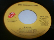 Rolling Stones : Angie / Silver Train ; USA Atlantic 7 inch 45 // RS-19105_画像2