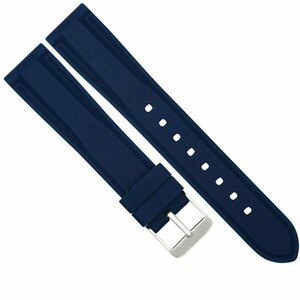  TAG Heuer TAG HEUER interchangeable after market goods soft Raver band 18MM Carrera Formula F1 blue 