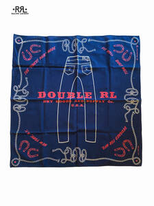 ＲＲＬ ダブルアールエル　BANDANA 大判　60cm x 60cm Color Fast 激レア　バンダナ