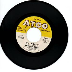 Bee Gees 「My World/ On Time」　米国盤EPレコード