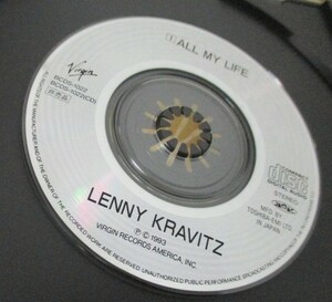 【中古CD】レニー・クラヴィッツ / ALL MY LIFE　LENNY KRAVITZ