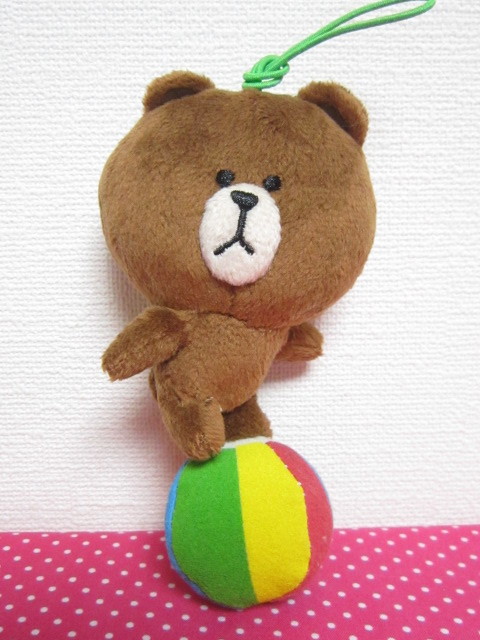 Yahoo!オークション -「line ブラウン ぬいぐるみ」(おもちゃ Yahoo!オークション -「line ブラウン ぬいぐるみ」(おもちゃ
