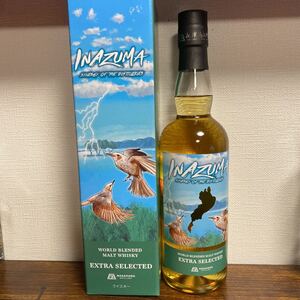 長濱蒸溜所 INAZUMA ワールド ブレンデッドモルトウイスキー 700ml イナズマウイスキー