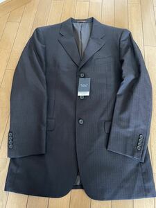 新品未使用！a.v.v HOMME(MICHEL KLEIN PARIS)チャコール系カラー2パンツ　スーツ上下セット