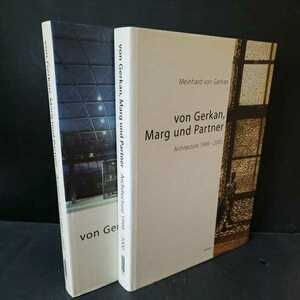 建築洋書２冊「Von Gerkan Marg and Partner: Architecture 1997-1999　1999-2000」 英語版 | Birkhauser　