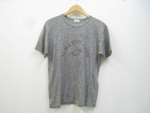 Inpaichthys kerri Inpaichthys Kerri Logo print T-shirt vintage processing thin Mix gray size S