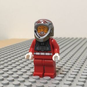 SW_lego* стандартный товар A-wing Pilot Phoenix средний .( красный костюм )* Lego Звездные войны fig стандартный товар гарантия 