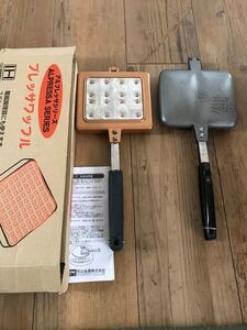 ホットサンドメーカーとワッフルメーカーのセット bawloo 杉山金属 IH対応 ホットサンド ワッフル アウトドア