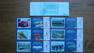 特急ロマンスカー　運転開始25周年記念　記念乗車券　6枚セット　1973年　小田急電鉄