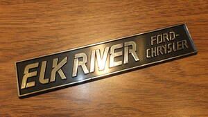 【北米仕様】アメリカのディーラーエンブレム USDM高速有鉛JDM世田谷ベース US plastic car dealer emblem　FORD クライスラー　677