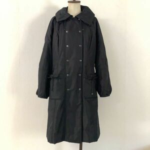 [ eminent . Silhouette ]Leilian Leilian design long coat lady's 9 number M black 