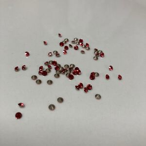 ヴィンテージ スワロフスキー ラインストーン ルース インディアンピンク