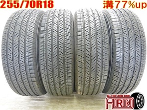 255/70R18 BRIDGESTONE DUELER H/T 685 中古 タイヤ 4本セット ジープ ラングラー ナビゲーター タンドラ 中古タイヤ 18インチ