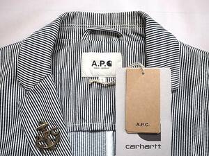 A.P.C.×carharttカーハート CAPTAIN JACKET sizeS