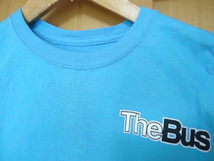 即決　ハワイ　The Bus　Ｔシャツ　水色　Ｓ　バス _画像2