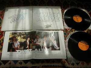 松浦善博(G)参加 80's ツイスト Twist (2枚組LP)/ ツイスト・アライヴ TWIST ALIVE Aard-Vark C40A0135～36 1980年録音　