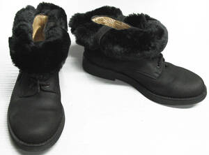 ヨウジヤマモト ＊ ファー付き レザー シューズ S （ 靴 革靴 ブーツ ワイズ アーカイブ Yohji Yamamoto Femme Fur Leather Shoes S 