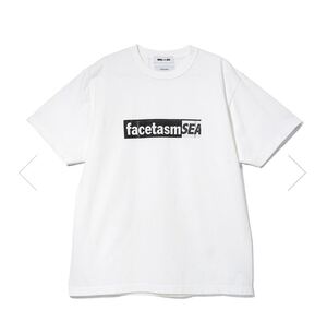 【新品タグ付き】21SS 新品 WIND AND SEA ウィンダンシー FACETASM WDS TEE Tシャツ カットソー 半袖 ファセッタズム WHITE ホワイト 白色