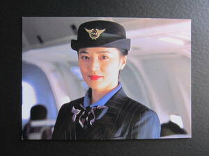 ANA■全日空■キャビンアテンダント■8代目制服（1990～2005）■いつも、まあたらしい出逢いを。■CA■エアライン発行絵葉書■1990's前半