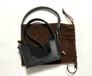  original leather camera case . strap new goods Rollei b35 for Italy bookbinding leather use 