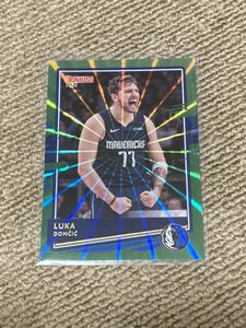 Panini NBA donruss 2020-21 Luka doncic base green laser パラレル　ルカ　ドンチッチ