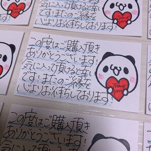 サンキューカード 手書き 60枚