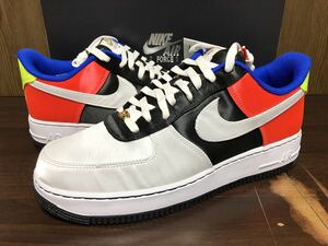 20年製 NIKE AIR FORCE 1 PRM HIDDEN CHAMP PACK ナイキ エアフォース AF1 SWOOSH【DA1345-014】 銀メダル シルバー ギミック 銀 US10.5