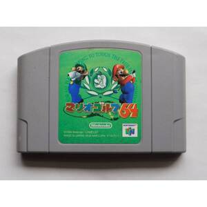 NINTENDO 64 カセット マリオゴルフ64 NUS-NMFJ-JPN