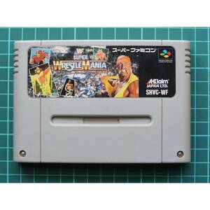 スーパーファミコン カートリッジ : WWFスーパーレッスルマニア SHVC-WF