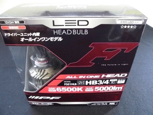 IPF LED　ヘッドランプバルブ Fシリーズ　6500K HB3/4 F351HLB 5000ルーメン　12V/24V　車検対応 ３年保証 led ヘッドライト