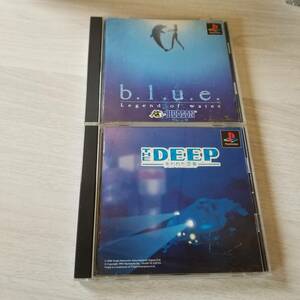 ☆PS　THE DEEP失われた深海 　b.l.u.e. Legend of water 　　　同梱可☆