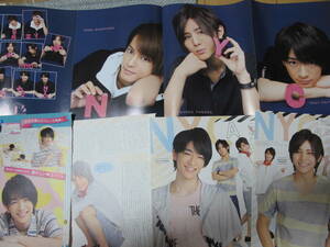 NYC 山田涼介　知念侑李　中山優馬　Hey!Say!jump　Winkup2012.7　ピンナップつき　切り抜き　★５点で送料半額★