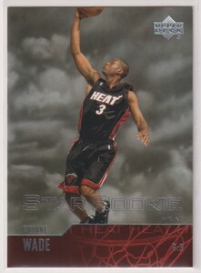 NBA DWYANE WADE 2003-04 UPPER DECK No. 305 ROOKIE CARD BASKETBALL MIAMI HEAT ドウェイン・ウェイド ルーキーカード マイアミ・ヒート