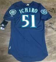 [値下げ交渉] 2012年 シアトルマリナーズ オーセンティックユニフォーム 51 イチロー 検)MLB MARINERS AUTHENTIC JERSEY ICHIRO オリックス_画像2