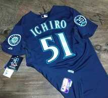 [値下げ交渉] 2012年 シアトルマリナーズ オーセンティックユニフォーム 51 イチロー 検)MLB MARINERS AUTHENTIC JERSEY ICHIRO オリックス_画像1