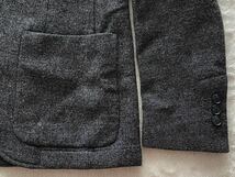 ORIAN Vintage Classic size46 イタリア製ウールジャケット グレー メンズ ブレザー オリアン ヴィンテージ 三つボタン_画像5