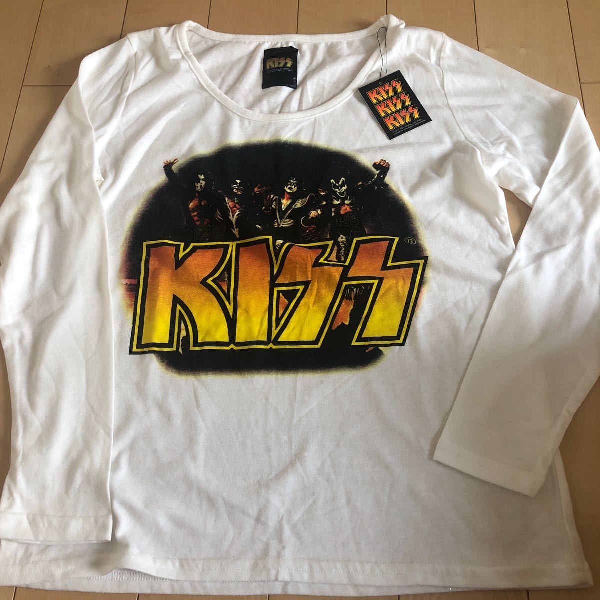 Kiss on the green ニットパーカー フリーサイズ