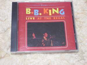 US盤CD B.B. King ： Live At The Regal 　（MCA Records MCAD 11646）