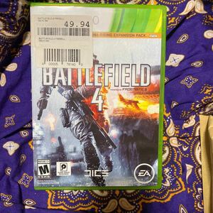 XBOX360 バトルフィールド4 XBOX360ソフト　北米版 BATTLEFIELD 4 国内版本体不可