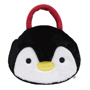 新品xx★★リトルマリンハンドバッグ/ペンギンBK （7218）（ポーチ、ハンドバッグ、キッズバッグ、カバン、ぬいぐるみ