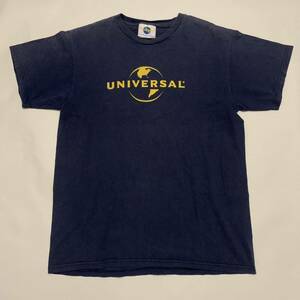 90s UNIVERSAL STUDIOS Logo T-shirt enterprise USA made / Cara Vintage 80s Disney STARTREK STAR WARS JURASSIC PARK