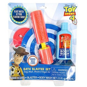  Toy Story 4 toy bath water pistol set 15375 body woshu attaching TOY STORY... playing in water bath. toy child goods 