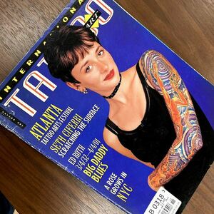 B0318 「TATTOO FLASH TATTOO MAGAZINE」 タトゥー 古本　雑誌　マガジン 刺青