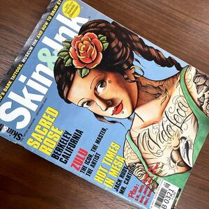 B0321 「TATTOO FLASH TATTOO MAGAZINE」 タトゥー 古本　雑誌　マガジン 刺青