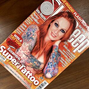 B0346 「TATTOO FLASH TATTOO MAGAZINE」 タトゥー 古本　雑誌　マガジン 刺青