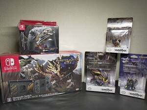任天堂スイッチモンハンスペシャルエディションプロコン セット amiibo マガイマガド オトモアイルーオトモガルク