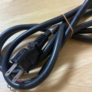 富士電線 VCT 1.25mm2　電源ケーブル キャブタイヤ丸形コード(VCT) プラグ付